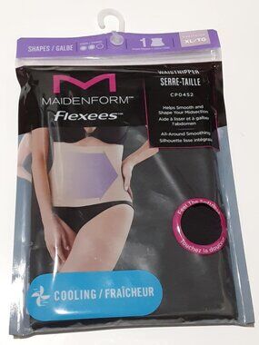 XL or 2XL  Maidenform Flexees Waist Nipper Shapewear Cooling Smoothing & Shaping
